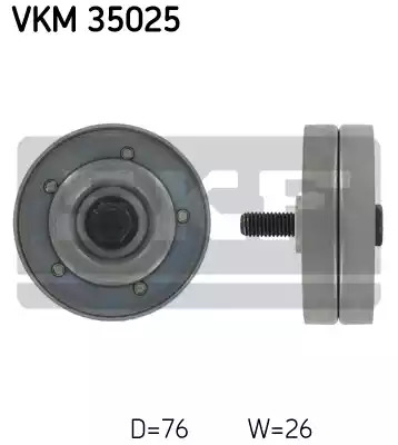 Ролик SKF VKM 35025